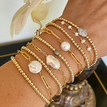Load image into Gallery viewer, Gold Ball Bracelet Classic