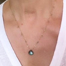 Load image into Gallery viewer, Labradorite Gold Necklace - Aurora