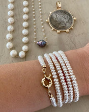 Load image into Gallery viewer, Long Pearl Necklace - Jackie