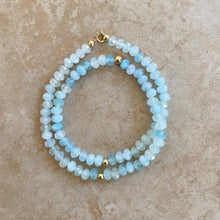 Load image into Gallery viewer, Aquamarine Necklace - Mia