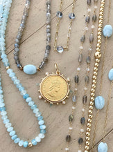 Load image into Gallery viewer, Aquamarine Necklace - Mia