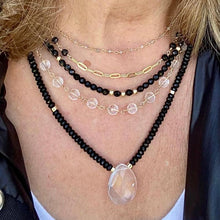 Load image into Gallery viewer, Black Spinel Necklace - Egypt