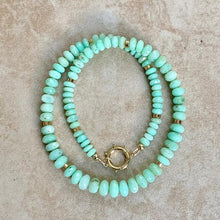 Load image into Gallery viewer, Chrysoprase Necklace - Mina