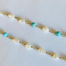 Load image into Gallery viewer, Long Pearl Necklace - Alyah