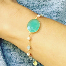 Load image into Gallery viewer, Coral Bracelet Aqua