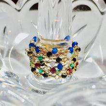 Load image into Gallery viewer, Beaded Gemstone Ring - Bonbon