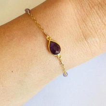 Load image into Gallery viewer, Amethyst Bracelet - Malaga