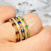 Load image into Gallery viewer, Garnet Beads Ring - Bonbon