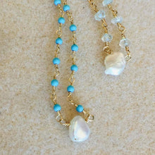 Load image into Gallery viewer, Gemstone Necklace - Keshi