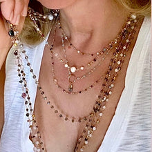 Load image into Gallery viewer, Mixed Gemstone Necklace Infinity