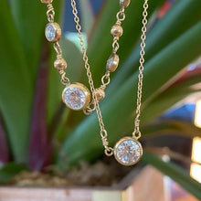 Load image into Gallery viewer, Gold Solitaire Necklace - Flash