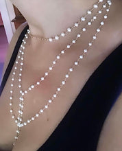 Load image into Gallery viewer, Gemstone Necklace with Paperclip