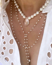 Load image into Gallery viewer, Pearl Necklace - La Perla