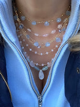 Load image into Gallery viewer, Blue Chalcedony Necklace - Positano