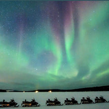 Load image into Gallery viewer, Gold Necklace with Labradorite Trio