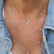 Load image into Gallery viewer, Gold Clover Necklace - Dasha
