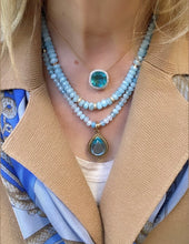 Load image into Gallery viewer, Aquamarine Necklace - Mia