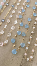 Load image into Gallery viewer, Blue Chalcedony Necklace - Positano