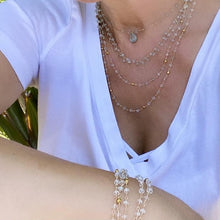 Load image into Gallery viewer, Long Gemstone Necklace - Gina
