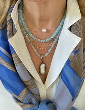 Load image into Gallery viewer, Aquamarine Necklace - Mia