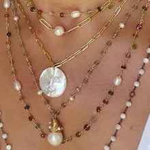 Load image into Gallery viewer, Mother of Pearl Moon Face