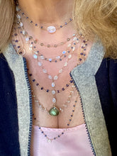 Load image into Gallery viewer, Long Moonstone Necklace