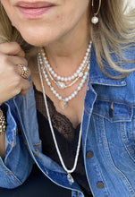 Load image into Gallery viewer, Long Pearl Necklace - Jackie