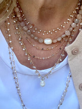 Load image into Gallery viewer, Gemstone Cluster Necklace - Boho