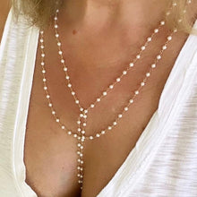 Load image into Gallery viewer, Pearl Necklace - La Perla
