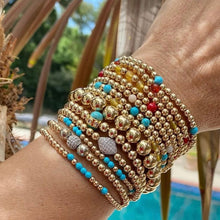 Load image into Gallery viewer, Silver Bead Bracelet Classic