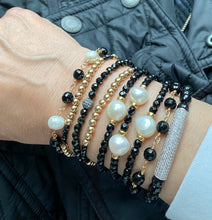 Load image into Gallery viewer, Black Onyx with Pearls