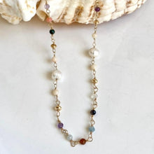 Load image into Gallery viewer, MIXED GEMSTONE NECKLACE - MARA
