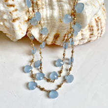 Load image into Gallery viewer, CHALCEDONY NECKLACE - POSITANO
