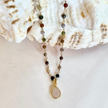 Load image into Gallery viewer, AGATE NECKLACE - ROSE
