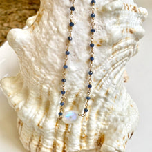 Load image into Gallery viewer, SAPPHIRE MOONSTONE NECKLACE - LUNA
