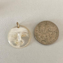 Load image into Gallery viewer, Moon face charm
