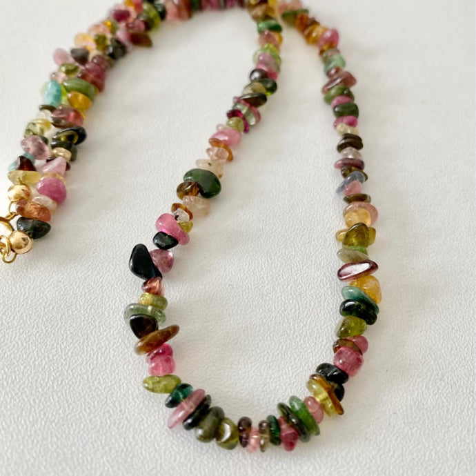 Tourmaline Chip Necklace