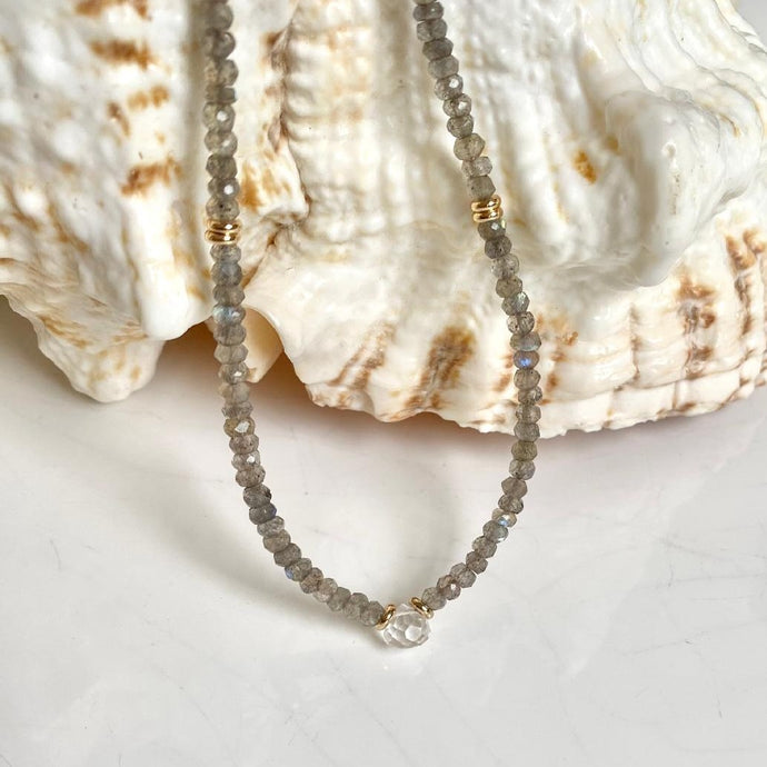LABRADORITE NECKLACE - ARCO