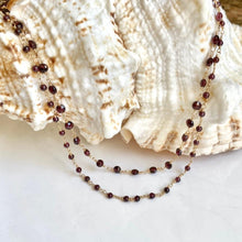Load image into Gallery viewer, Garnet Necklace - Scarlet
