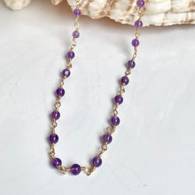 Load image into Gallery viewer, AMETHYST NECKLACE - PORPORA
