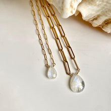 Load image into Gallery viewer, MOONSTONE GOLD NECKLACE - LORNA
