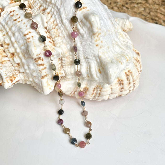 TOURMALINE NECKLACE - SANDIA