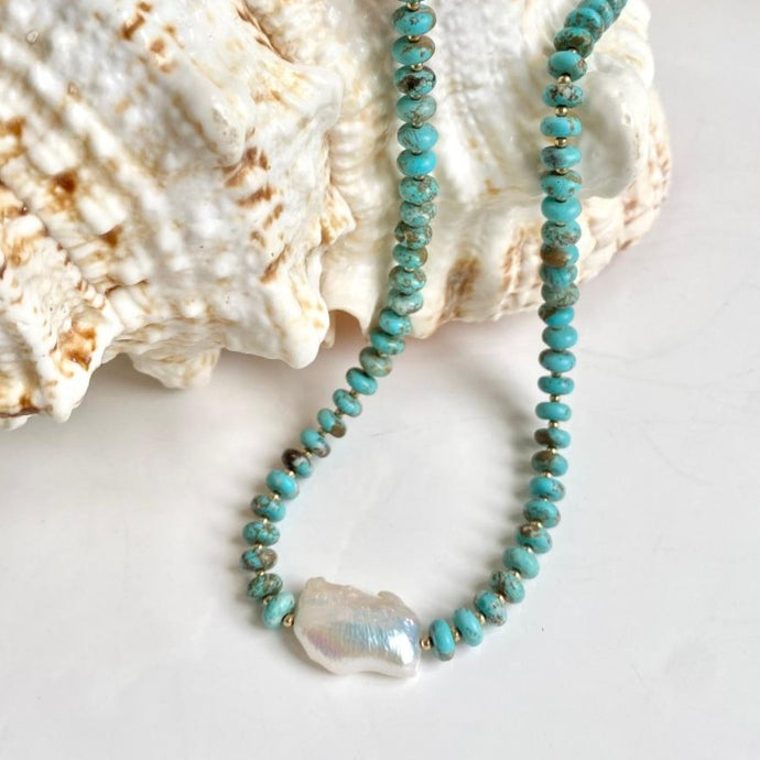 TURQUOISE NECKLACE  - DESERT
