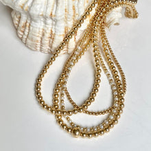 Load image into Gallery viewer, GOLD BEADS NECKLACE
