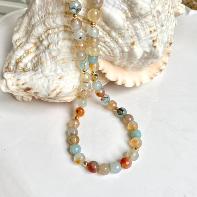 AGATE NECKLACE - LAGUNA