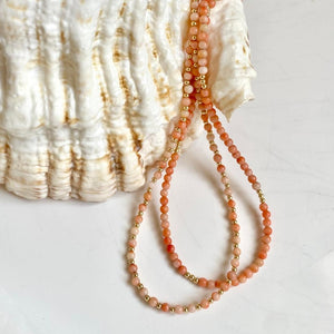 Bamboo Coral Necklace - Pessego