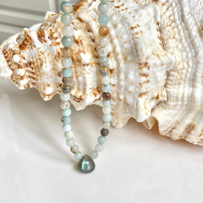 AMAZONITE NECKLACE - BORA BORA