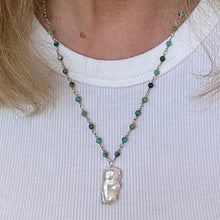 Load image into Gallery viewer, TURQUOISE NECKLACE - CARI
