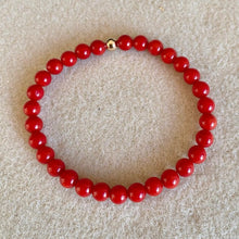 Load image into Gallery viewer, RED CORAL BRACELETS
