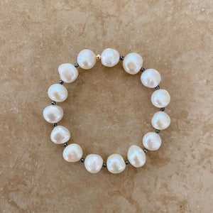 NUGGET PEARL BRACELET